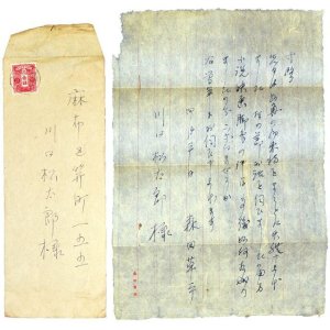 画像: 森田草平書簡