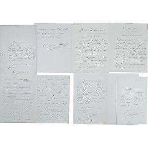 画像: カミーユ・サン・サーンス書簡１５通 Saint-Saens, Camille:15 autograph letters signed