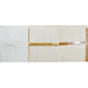 画像: アンリ・デュパルク書簡２通 Duparc, Henri :2 autograph letters signed