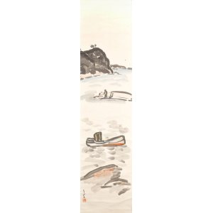 画像: 原勝四郎画幅「海景」