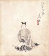 画像: 中村直人色紙「吉田松陰像」