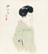 画像: 梶原緋佐子色紙額「疲れ」