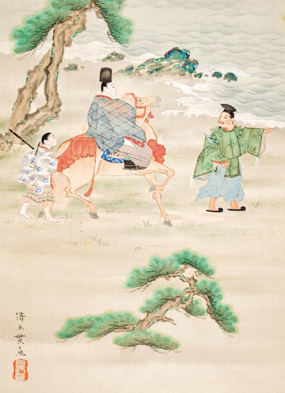 画像: 守住貫魚画幅「物語絵」