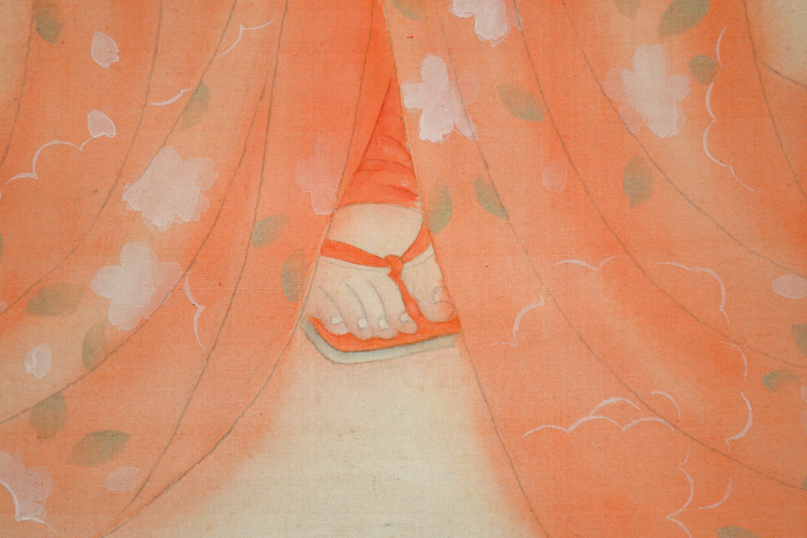 画像: 堀井香坡画幅「美人図」