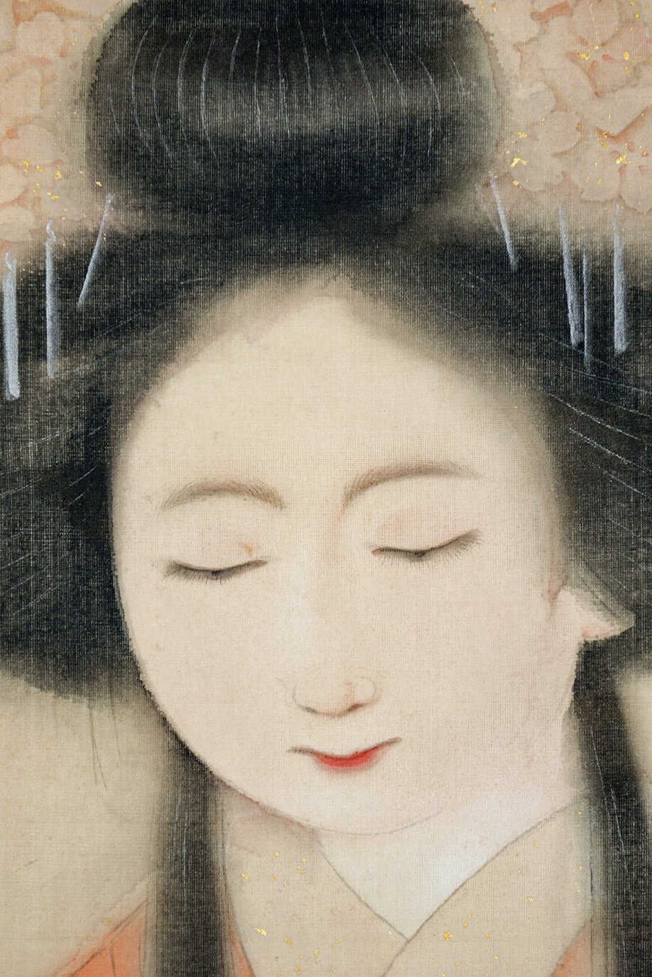 画像: 堀井香坡画幅「美人図」